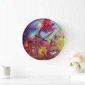 GARDEN VAN VERLORENDE SHADOWS, MET RODE DRAGON Fan Grote Klok (Huis)