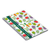 Garden Veggies Personalized Garden Journal Notitieboek (Rechterzijde)