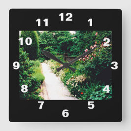 Garden Vierkante Klok