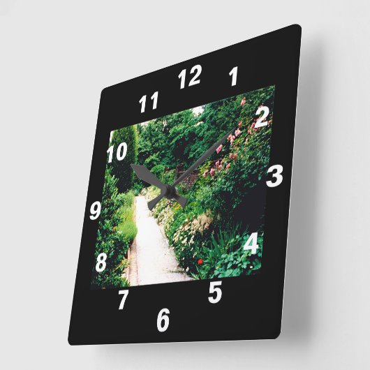 Garden Vierkante Klok (Hoek)