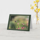 Garden Visitor Kaart (Gele Bloem)