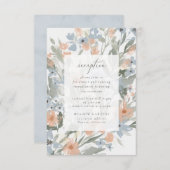 Garden Vlourish Reception Voeg Kaart in (Voorkant / Achterkant)