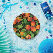 Garden voor abrikozen 1 papieren bordje (Feest)