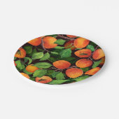 Garden voor abrikozen 1 papieren bordje (Gekanteld)