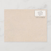 Garden voor het uitsnijden van parelhoenders briefkaart (Achterkant)