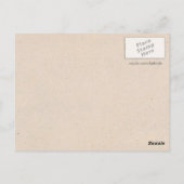 Garden voor het uitsnijden van parelhoenders briefkaart (Achterkant)