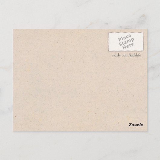 Garden voor het uitsnijden van parelhoenders briefkaart (Achterkant)