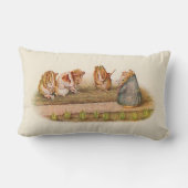 Garden voor het uitsnijden van parelhoenders kussen (Achterkant)