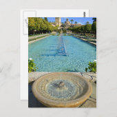 Garden voor Tranquil Water Briefkaart (Voorkant / Achterkant)