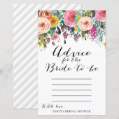 Garden Vrijgezellenfeest Game - Advies voor de Bri (Voorkant / Achterkant)