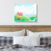 Garden Wagon Wrapped Canvas (Insitu (Slaapkamer))