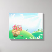 Garden Wagon Wrapped Canvas (Voorkant)
