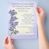 Garden Walk Flyer Sjabloon (Hand)