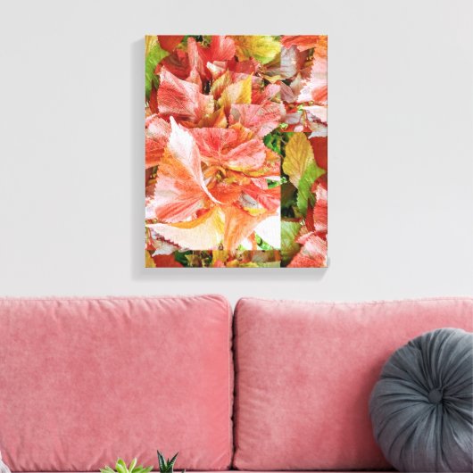 Garden Wall Canvas Afdruk (Insitu (Woonkamer))