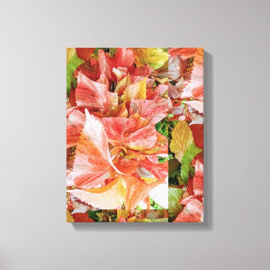 Garden Wall Canvas Afdruk (Voorkant)