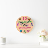 GARDEN WALL CLOCK PERSONALIZED RONDE KLOK (Huis)