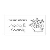 Garden Watering Kan met blokplaatje Zelfinktende Stempel (Design)