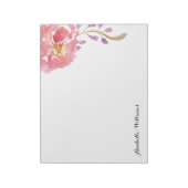 Garden Waterverf op maat Notitieblok (Linkerzijde)