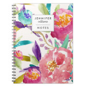 Garden Waterverf op maat Notitieboek (Voorkant)