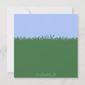Garden Wedding, 5.25x5.25 save the date (Achterkant)