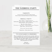 Garden Wedding Magazine Hoesje Uitnodiging (Achterkant)