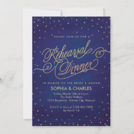 Garden Wedding Rehearsal Dinner Invitation Kaart
