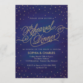 Garden Wedding Rehearsal Dinner Invitation Kaart