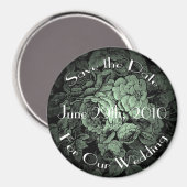Garden Wedding: Sparen de Datum Magnet (Voorkant / Achterkant)