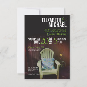 Garden Wedding Uitnodiging