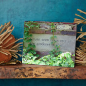 Garden Weeding Wisdom bij Inniswood Park Fotoplaat (Zijkant)