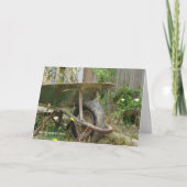 Garden Wheelbarrow Kaart (Voorkant)