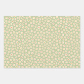 Garden Whimsy Green 3 Inpakpapier Vel (Voorkant 3)