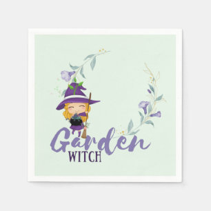 GARDEN WITCH - Personalize with text, spell, sigl Servet