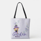 GARDEN WITCH - Personalize with text, spell, sigl Tote Bag (Achterkant)