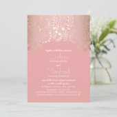 Garden Wonderland - Enchanted Woodland Wedding Kaart (Staand voorkant)