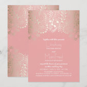 Garden Wonderland - Enchanted Woodland Wedding Kaart (Voorkant / Achterkant)