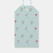 Garden Wreath bedankt Cadeaulabel (Achterkant)