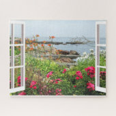 GARDEN ZEE WINDOW LIJST SCHILDERACHTIG OGUNQUIT, M LEGPUZZEL (Horizontaal)