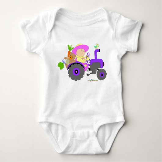 Gardener Boer baby meisje Romper (Voorkant)