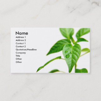 Gardener Bsiness Card Visitekaartje