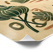 Gardener by Day Aanpasbaar Glanzend Poster (Hoek)