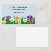 Gardener Cute Visitekaartje (Voorkant / Achterkant)
