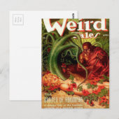 Gardener en Napping Woman Briefkaart (Voorkant / Achterkant)