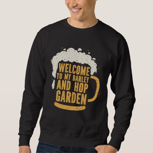 Gardener Flowers Garden Plants Gardening Beer Trui (Voorkant)