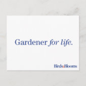 Gardener for Life Briefkaart (Voorkant)