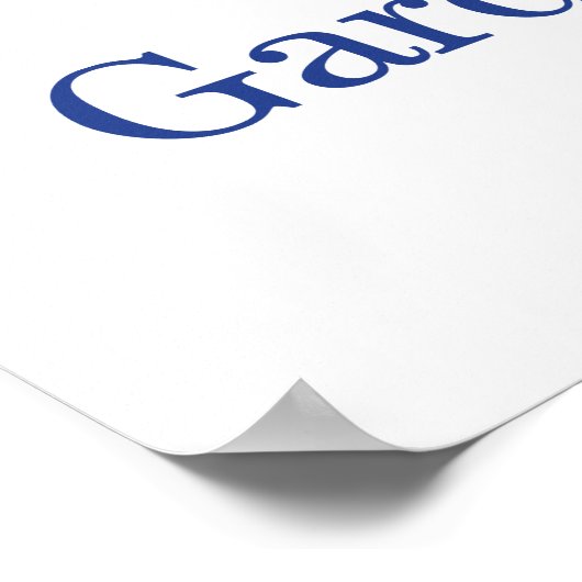 Gardener for Life Poster (Hoek)