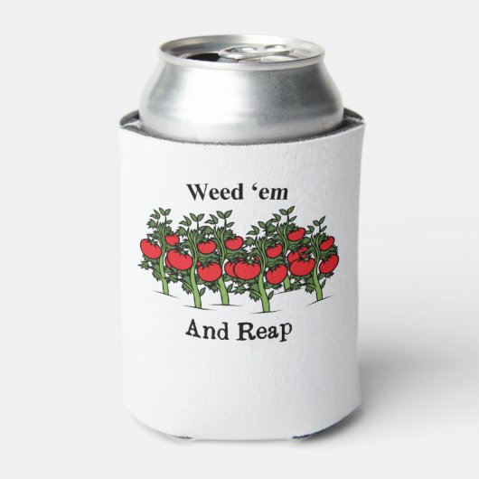 Gardener Funny Weed em en Reap Blikjeskoeler (Blikje Voorkant)