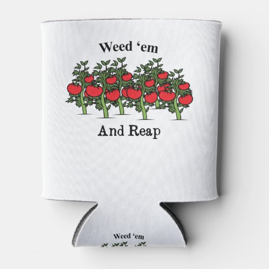 Gardener Funny Weed em en Reap Blikjeskoeler (Voorkant)