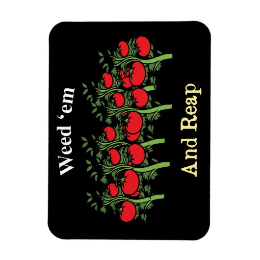 Gardener Funny Weed em en Reap Magneet (Verticaal)
