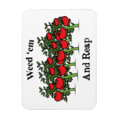 Gardener Funny Weed em en Reap Magneet (Verticaal)